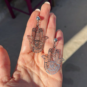 Hamsa Hands Earrings 🧿