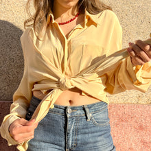 Load image into Gallery viewer, Silky Yellow Shirt ✨