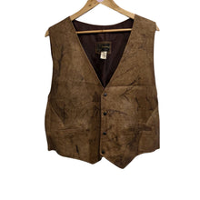 Load image into Gallery viewer, Vintage Distressed Leather Vest