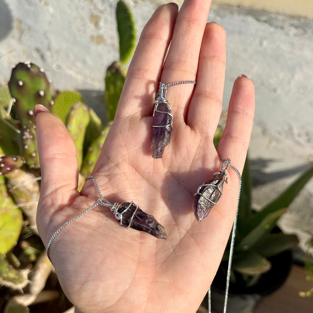 Amethyst Stone Necklace