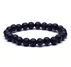 Lava Beaded Bracelet 🖤