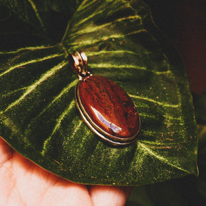 Red Jasper Pendent