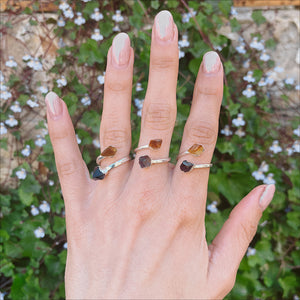 Amethyst and Citrine Ring