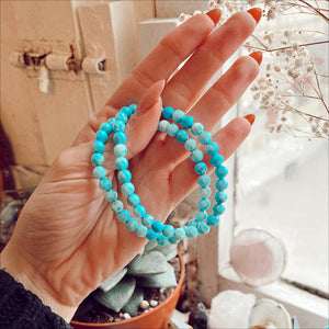 Turquoise Beaded Bracelet ☀️